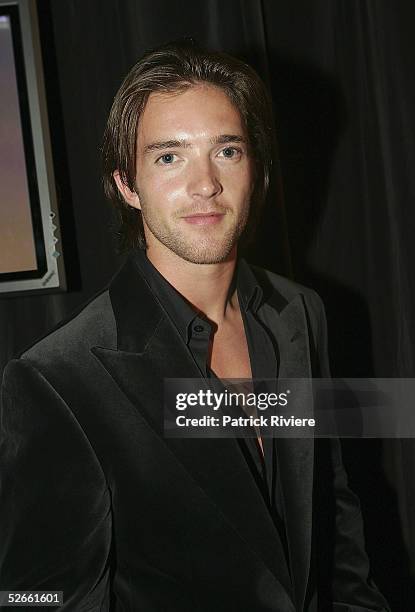 Actor\singer Tim Draxl attends the third ASTRA Awards at Wharf 8, Walsh Bay on April 20, 2005 in Sydney, Australia. The ASTRA Awards recognise the...