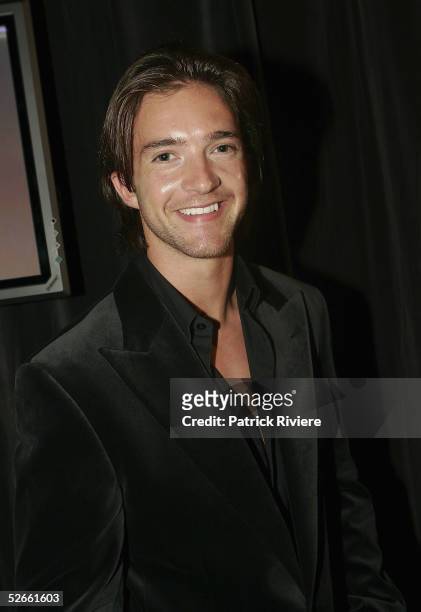 Actor\singer Tim Draxl attends the third ASTRA Awards at Wharf 8, Walsh Bay on April 20, 2005 in Sydney, Australia. The ASTRA Awards recognise the...