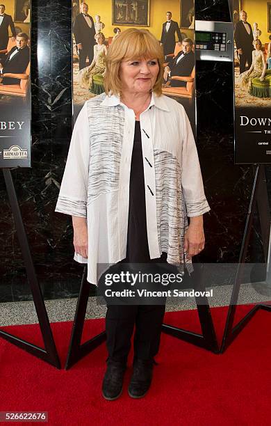 Actress Lesley Nicol attends the "Downton Abbey" For Your Consideration event and reception at Linwood Dunn Theater at the Pickford Center for Motion...