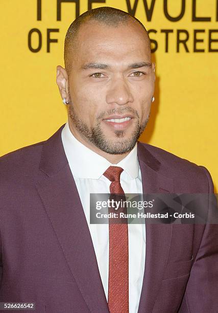 John Carew attends the premiere of "The Wolf Of Wall Street" at Odeon, Leicester Square.