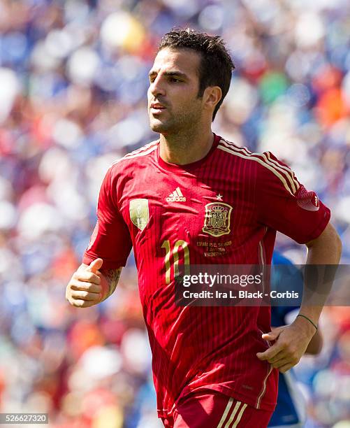 Spain National Team player Cesc Fabregas is part of the team that will be representing Spain in the upcoming 2014 FIFA World Cup during the...