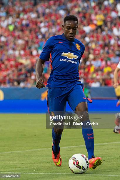 Manchester United player Danny Welbeck during Soccer, 2014 Guinness International Champions Cup Match between Manchester United and Inter Milan on...