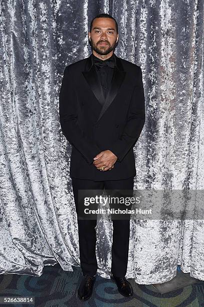 Actor Jesse Williams attends the Yahoo News/ABC News White House Correspondents' Dinner Pre-Party at Washington Hilton on April 30, 2016 in...