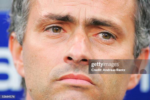 Champions League 03/04 Finale, Gelsenkirchen, 26.05.04; FC Porto - AS Monaco; Trainer Jose Dos Santos MOURINHO/Porto