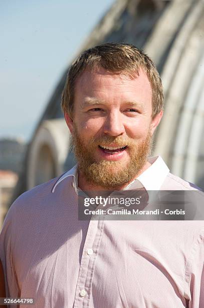 Guy Ritchie during the Rome photocall of the film The man fron U.N.C.L.E.