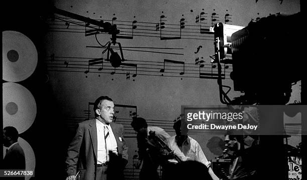 Ed Sullivan, on the Television Show, 1957 NYC, Ed Sullivan Theater