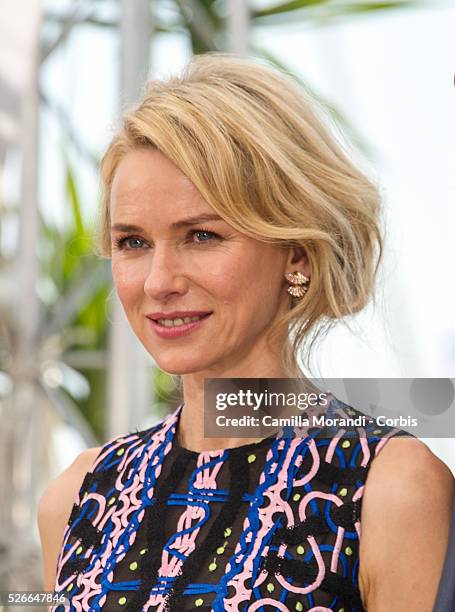 Naomi Watts at the photocall of "Sea of trees " at the 68th Cannes International Film Festival in Cannes, France.