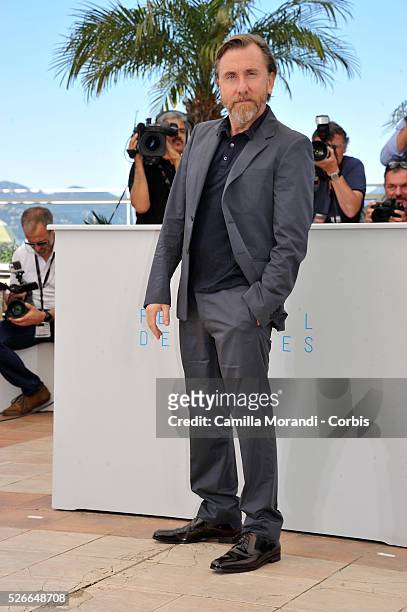 Tim Roth at the photocall of "Chronic " at the 68th Cannes International Film Festival in Cannes, France.