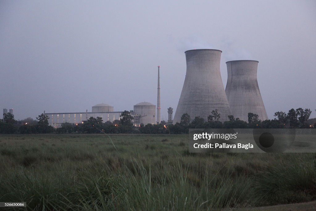 India's nuclear reactor on the River Ganga