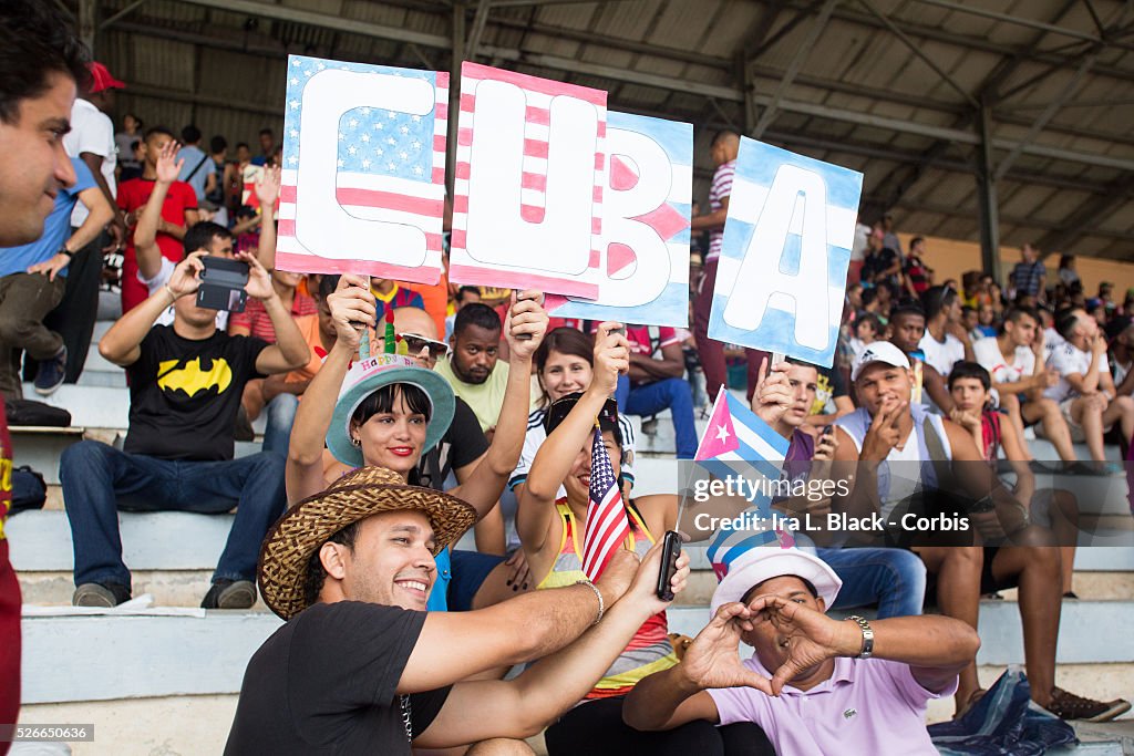 Soccer - Cuba vs. New York Cosmos - International Friendly