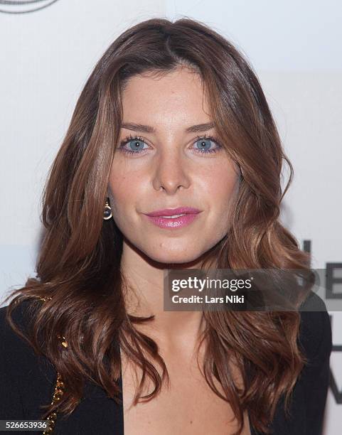 Maggie Castle attends the "Tumbledown" world premiere during the 2015 Tribeca Film Festival at the BMCC Tribeca PAC in New York City. �� LAN