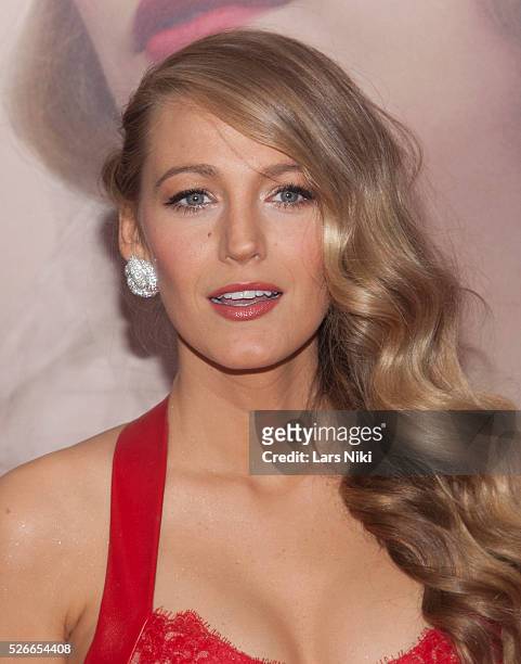 Blake Lively attends "The Age of Adaline" New York Premiere at the AMC Loews Lincoln Square 13 theater in New York City. �� LAN
