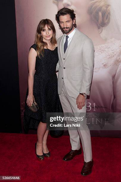 Tara Elders and Michiel Huisman attend "The Age of Adaline" New York Premiere at the AMC Loews Lincoln Square 13 theater in New York City. �� LAN