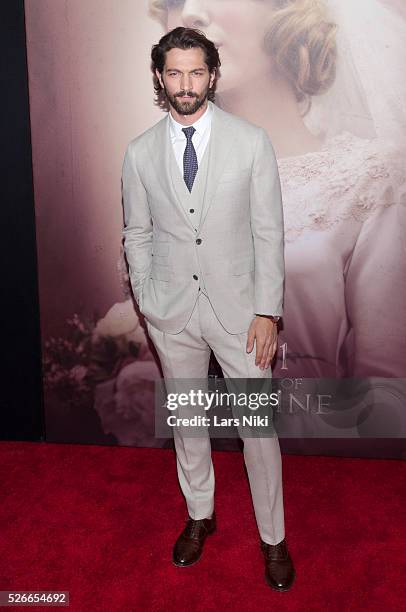 Michiel Huisman attends "The Age of Adaline" New York Premiere at the AMC Loews Lincoln Square 13 theater in New York City. �� LAN