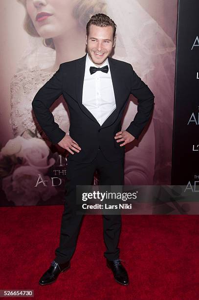 Anthony Ingruber attends "The Age of Adaline" New York Premiere at the AMC Loews Lincoln Square 13 theater in New York City. �� LAN