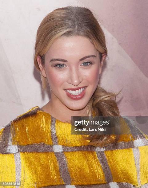 Melissa Bolona attends "The Age of Adaline" New York Premiere at the AMC Loews Lincoln Square 13 theater in New York City. �� LAN