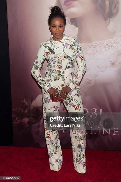 June Ambrose attends "The Age of Adaline" New York Premiere at the AMC Loews Lincoln Square 13 theater in New York City. �� LAN