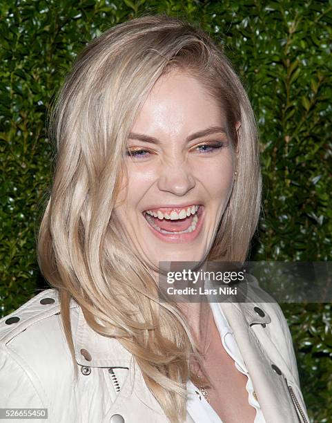 Heidi Mount attends the "Chanel Artists Dinner" during the 2015 Tribeca Film Festival at Balthazar in New York City. �� LAN