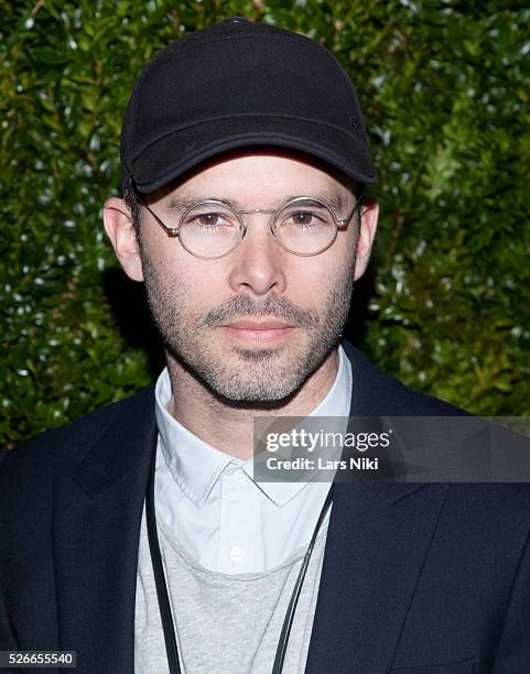 Daniel Arsham attends the "Chanel Artists Dinner" during the 2015 Tribeca Film Festival at Balthazar in New York City. �� LAN