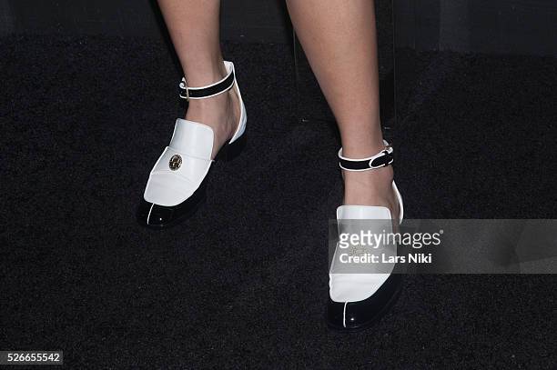 Lily Kwong attends the "Chanel Artists Dinner" during the 2015 Tribeca Film Festival at Balthazar in New York City. �� LAN