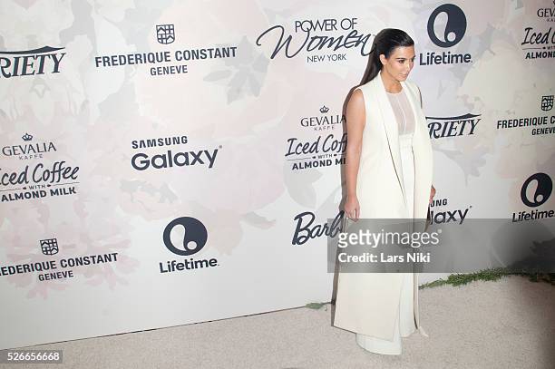 Kim Kardashian West attends "Variety's Power Of Women: New York" at Cipriani 42nd Street in New York City. �� LAN