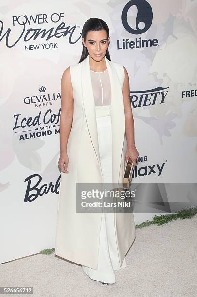 Kim Kardashian West attends "Variety's Power Of Women: New York" at Cipriani 42nd Street in New York City. �� LAN