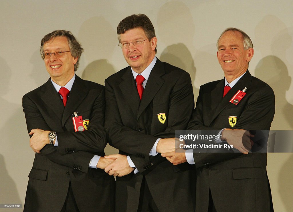 Motorsport/Formel 1: Ferrari Launch 2005