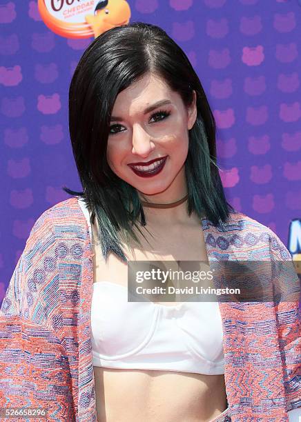 Getty Rudia Singer Christina Grimmie attends the 2016 Radio Disney Music Awards ...