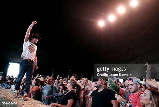 Langhorne Slim performs during 2016 Stagecoach California's Country Music Festival at Empire Polo Club on April 30, 2016 in Indio, California.