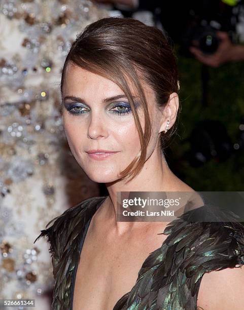Keri Russell attends "China: Through the Looking Glass" 2015 Costume Institute Benefit Gala - red carpet arrivals at the Metropolitan Museum of Art...