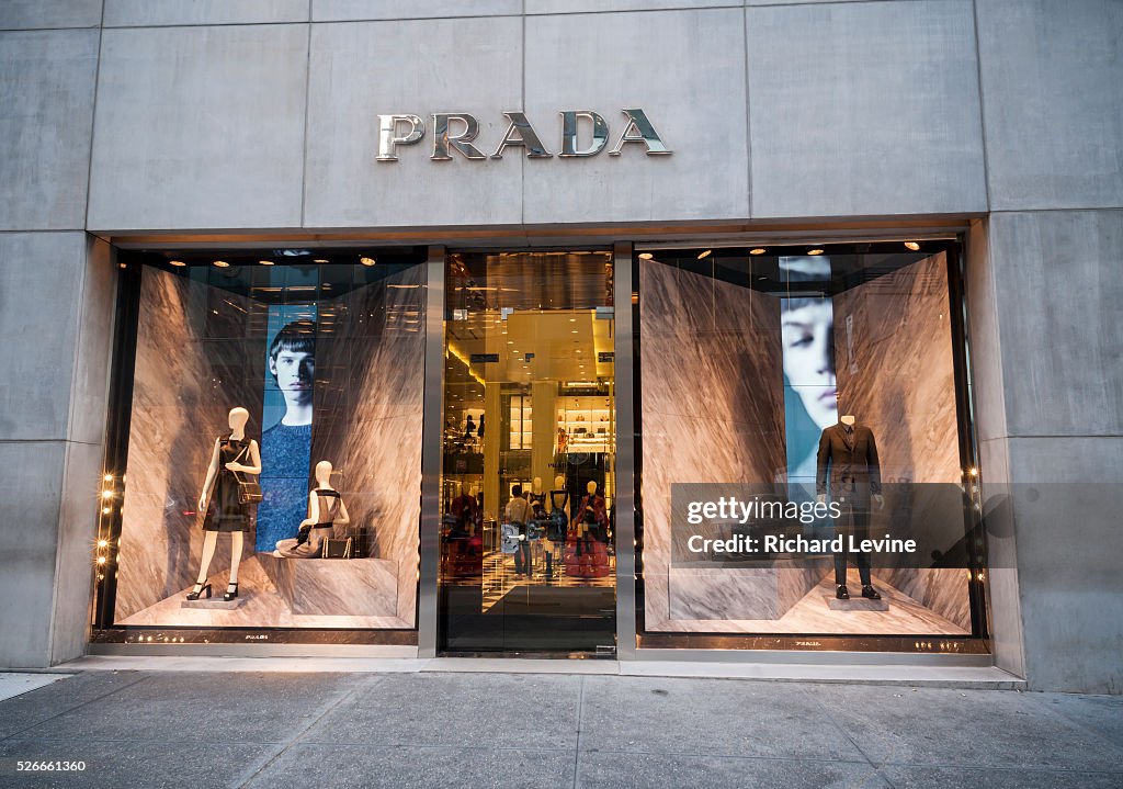 Prada reports fall in quarterly profits
