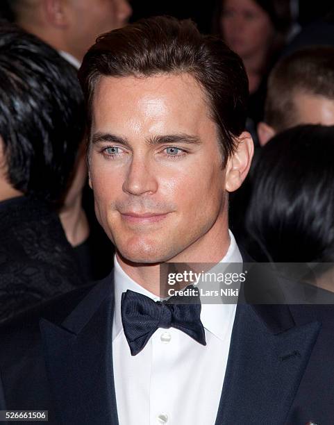 Matt Bomer attends "China: Through the Looking Glass" 2015 Costume Institute Benefit Gala - red carpet arrivals at the Metropolitan Museum of Art in...