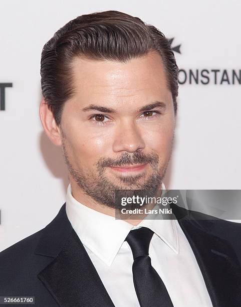 Andrew Rannells attends the "New York City Ballet 2015 Spring Gala" at the David H Koch Theater in New York City. �� LAN