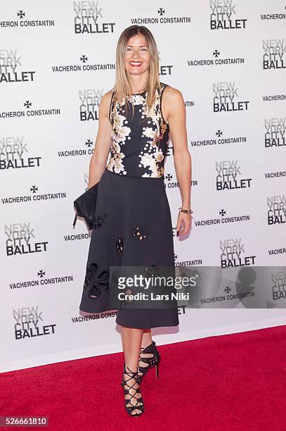 Jill Hennessy attends the "New York City Ballet 2015 Spring Gala" at the David H Koch Theater in New York City. �� LAN