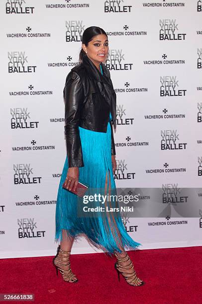 Rachel Roy attends the "New York City Ballet 2015 Spring Gala" at the David H Koch Theater in New York City. �� LAN