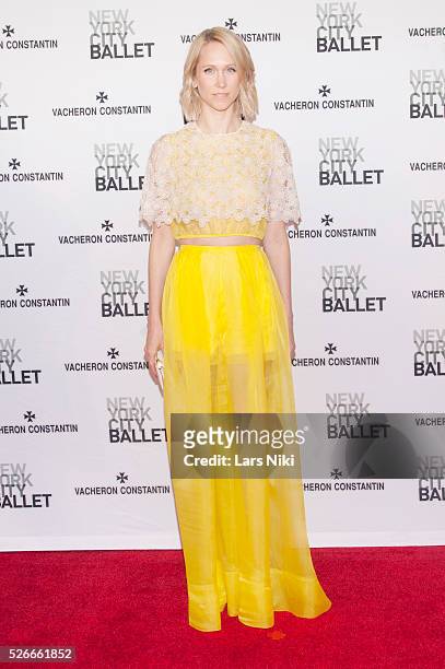 Indre Rockefeller attends the "New York City Ballet 2015 Spring Gala" at the David H Koch Theater in New York City. �� LAN