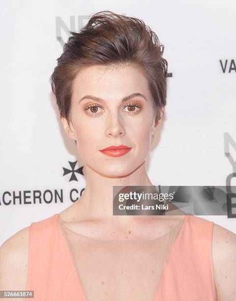 Elettra Rossellini Wiedemann attends the "New York City Ballet 2015 Spring Gala" at the David H Koch Theater in New York City. �� LAN