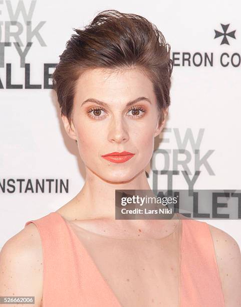 Elettra Rossellini Wiedemann attends the "New York City Ballet 2015 Spring Gala" at the David H Koch Theater in New York City. �� LAN