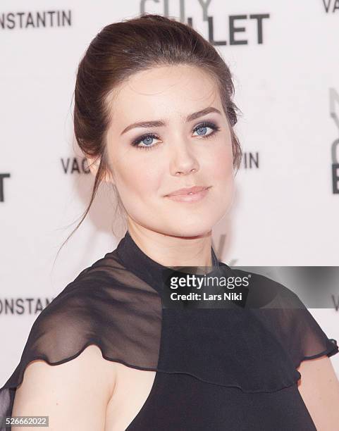 Megan Boone attends the "New York City Ballet 2015 Spring Gala" at the David H Koch Theater in New York City. �� LAN