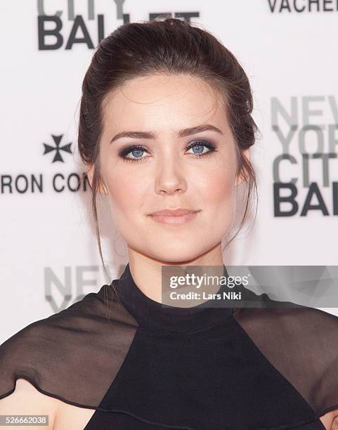 Megan Boone attends the "New York City Ballet 2015 Spring Gala" at the David H Koch Theater in New York City. �� LAN