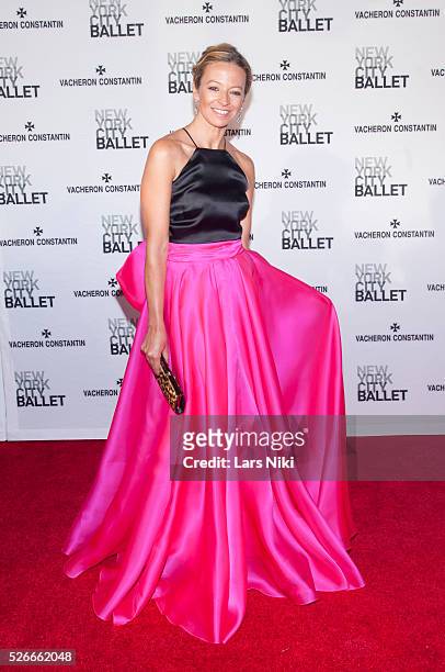 Michelle Smith attends the "New York City Ballet 2015 Spring Gala" at the David H Koch Theater in New York City. �� LAN