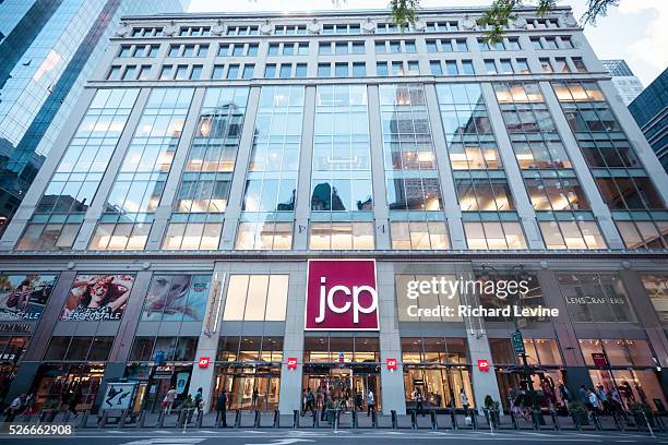 The Midtown Manhattan JCPenney department store in New York is seen on Tuesday, May 12, 2015. JCPenney reported holiday sales up 3.9% over last year.