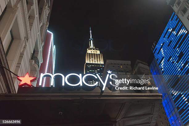 The Macy's Herald Square flagship department store in New York on Tuesday, January 12, 2016. Activist investor Starboard Value LP is pressuring...