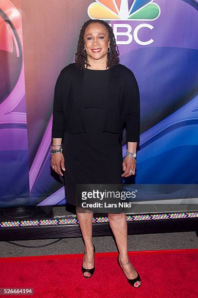 Epatha Merkerson attends the "2015 NBC Upfront Presentation" red carpet arrivals at Radio City Music Hall in New York City. �� LAN