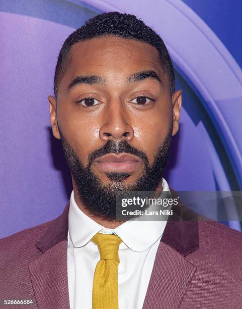 Tone Bell attends the "2015 NBC Upfront Presentation" red carpet arrivals at Radio City Music Hall in New York City. �� LAN