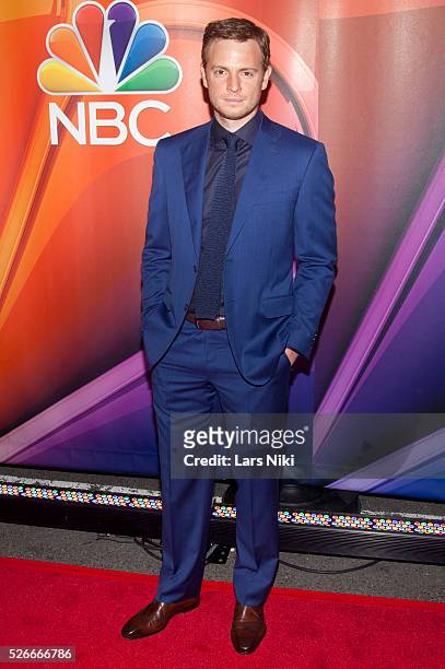 Nick Gehlfuss attends the "2015 NBC Upfront Presentation" red carpet arrivals at Radio City Music Hall in New York City. �� LAN