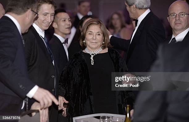 Teresa Heinz Kerry attends the White House Correspondents' Association annual dinner on April 30, 2016 at the Washington Hilton hotel in Washington,...