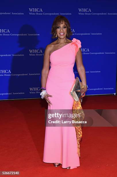 Gayle King attends the 102nd White House Correspondents' Association Dinner on April 30, 2016 in Washington, DC.