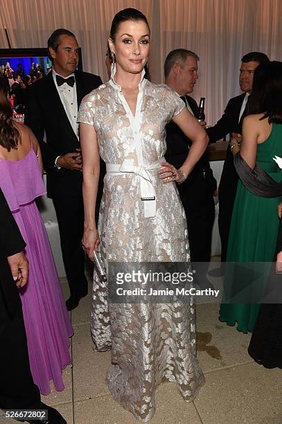 Actress Bridget Moynahan attends the Atlantic Media's 2016 White House Correspondents' Association Pre-Dinner Reception at Washington Hilton on April...