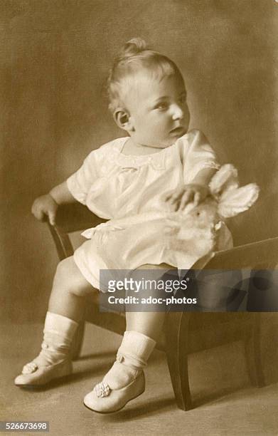 Charles Fran��ois of Prussia , only son of Prince Joachim of Prussia and his wife Princess Marie-Auguste of Anhalt . Ca. 1918.